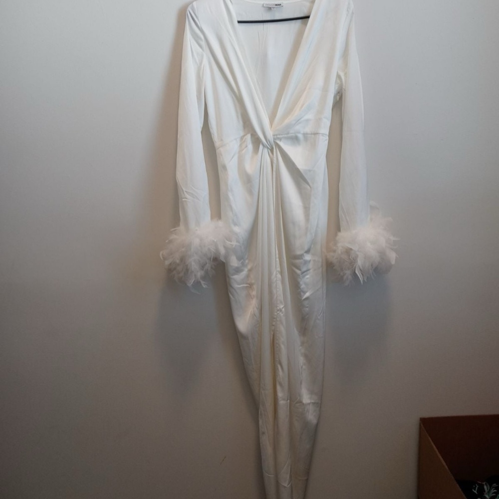 Medium Bodycon Housecoat Dress